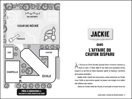 Murdle Junior - Le livre-jeu de 40 enquêtes pour esprits malins - pour enfants et ados - Cahier d'activités - 9782095047368 - page-interieure 01