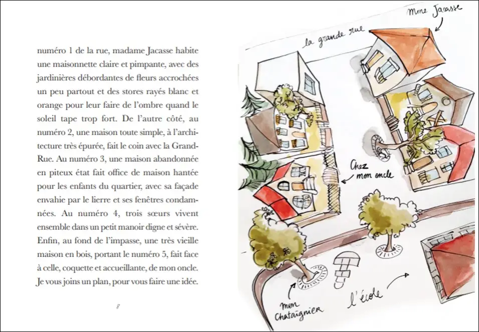 La sorcière qui n'avait pas peur des cochons - Mystères et magie dans l'impasse des tilleuls - à découvrir dès 8 ans - Roman - 9782095049843 - page-interieure 01