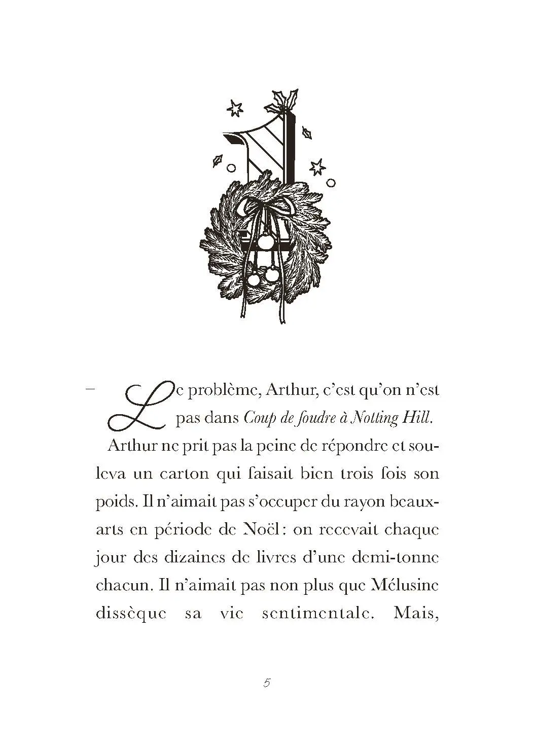 La librairie des coups de coeur - Une comédie romantique de l'Avent en 25 chapitres à dévorer jour après jour jusqu'à Noël - Roman - 9782095050726 - page-interieure 01