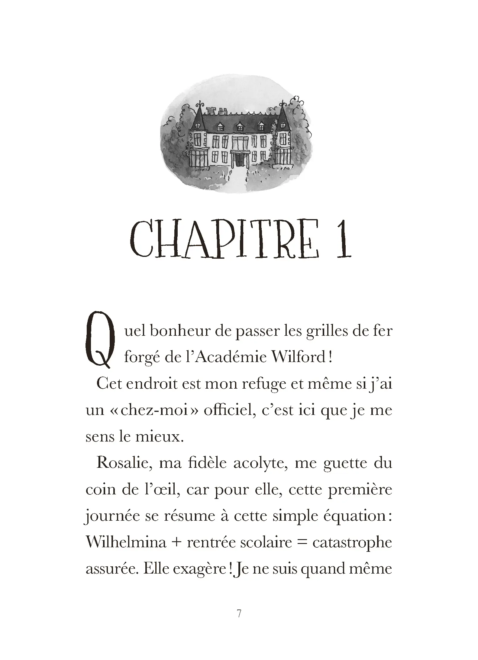 Une part de tarte sauce trahison - Une enquête de Wilhelmina Picpus - dès 9 ans - Roman - 9782095059620 - page-interieure-01
