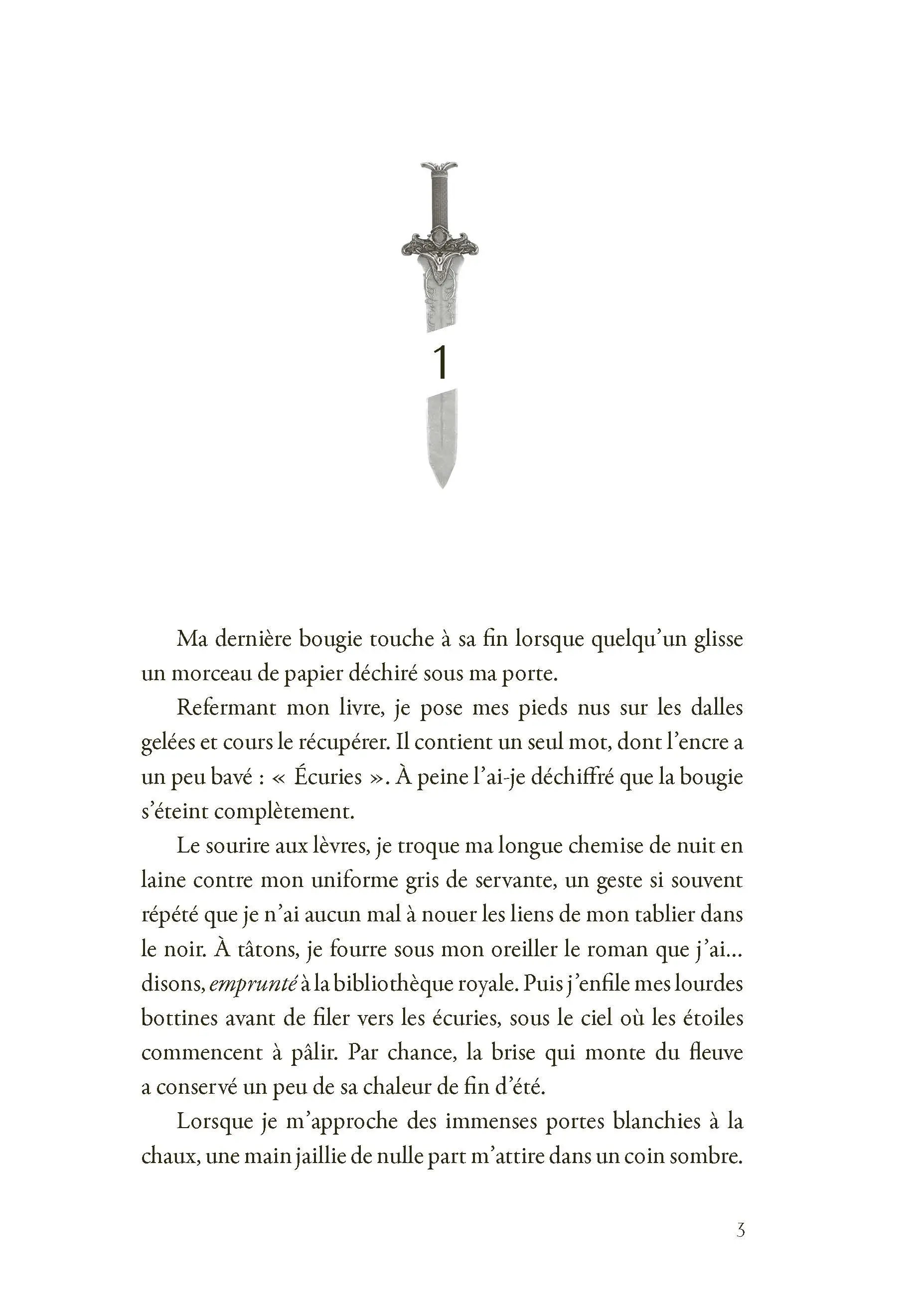 Quand coule le sang royal - Intrigues de cour, adrénaline et romances interdites?Un thriller palpitant - Dès 15 ans - Roman - 9782095061777 - page-interieure 01