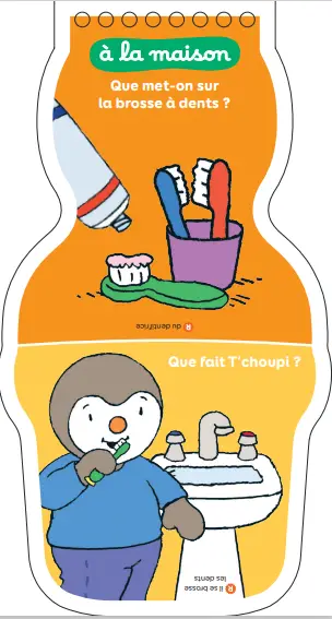T'choupi - Quiz de mes 3 ans - Plus de 150 questions pour jouer avec son enfant ! Dès 3 ans - Livre - 9782095065881 - page-interieure 01