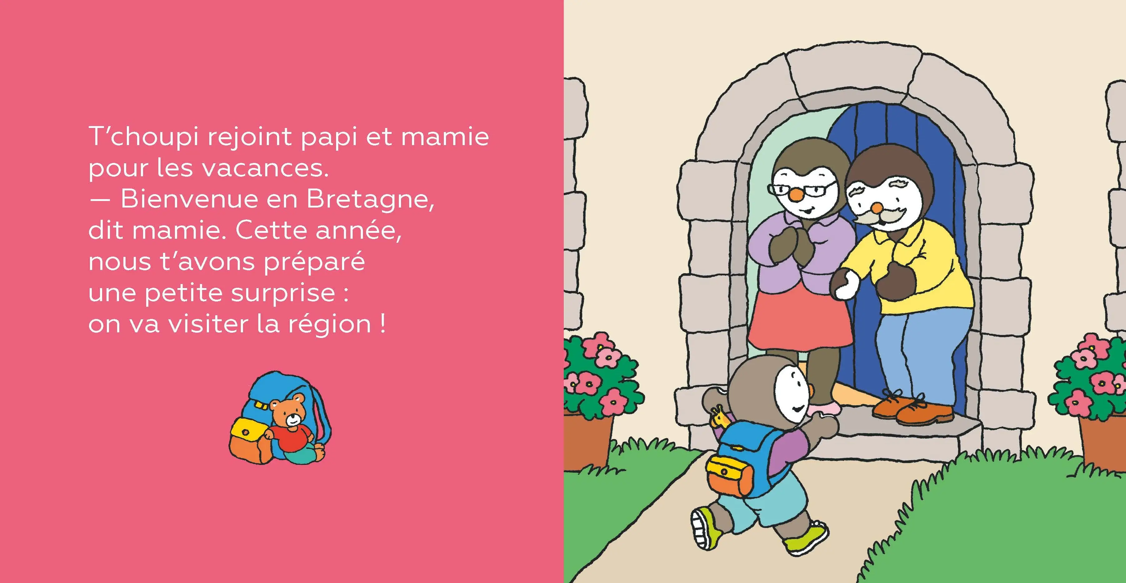 T'choupi visite la Bretagne - Dès 2 ans  - Album(s) - 9782095066383 - page-interieure 01