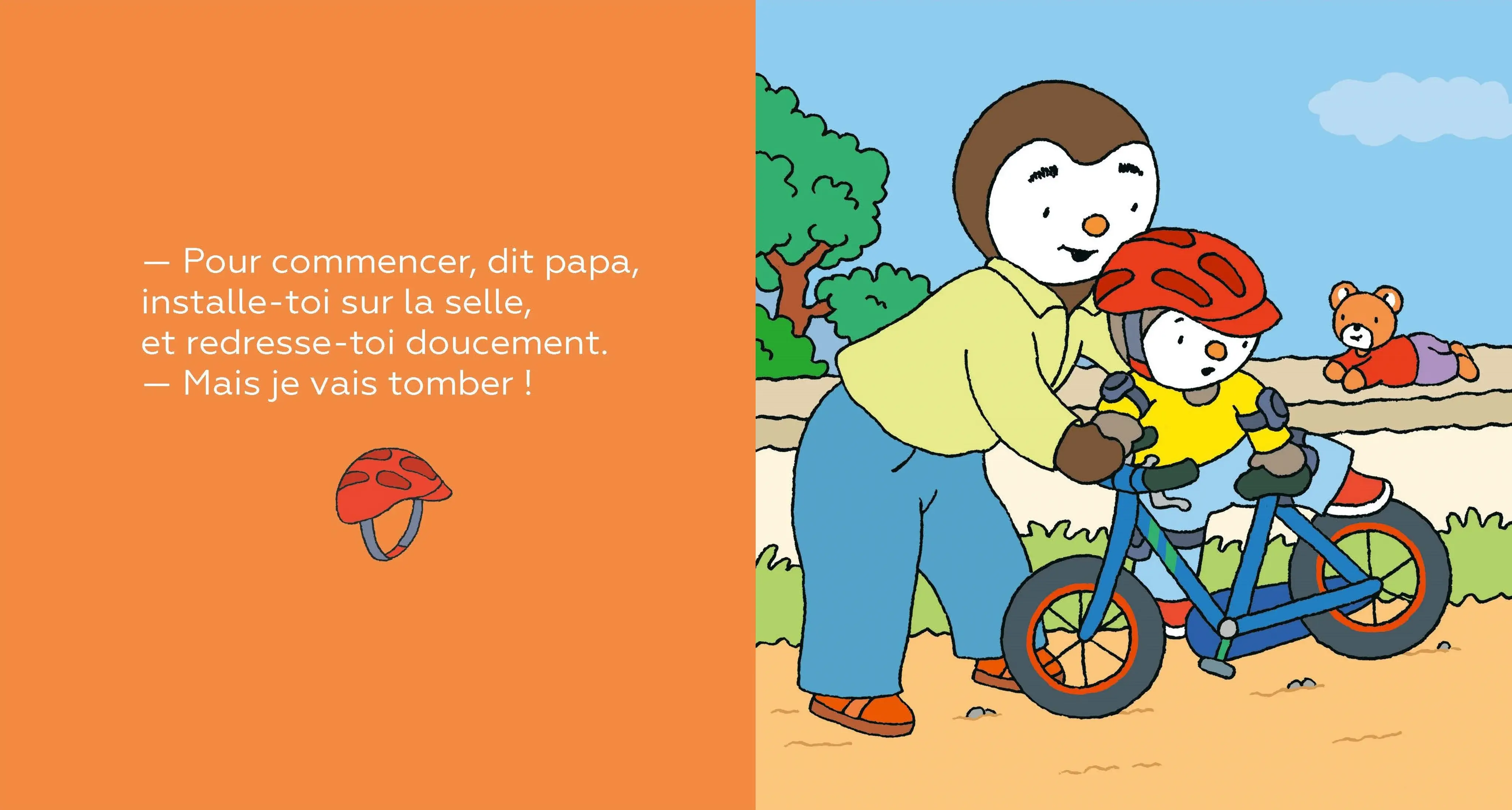 T'choupi champion de vélo - Une histoire à lire et à écouter - dès 2 ans - Album(s) - 9782095066390 - page-interieure 01