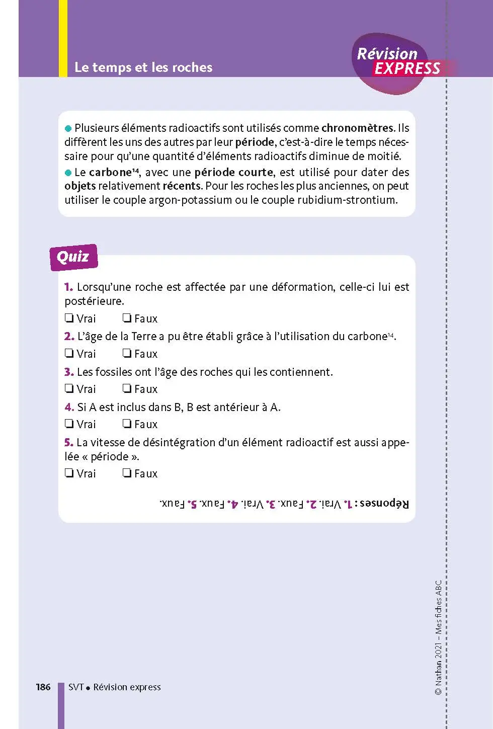 Mes spécialités Mathématiques / SVT (Sciences de la vie et de la Terre) - Ma Compil fiches BAC Term - Bac 2027 - Fiches - 9782091575827 - page intérieure 02