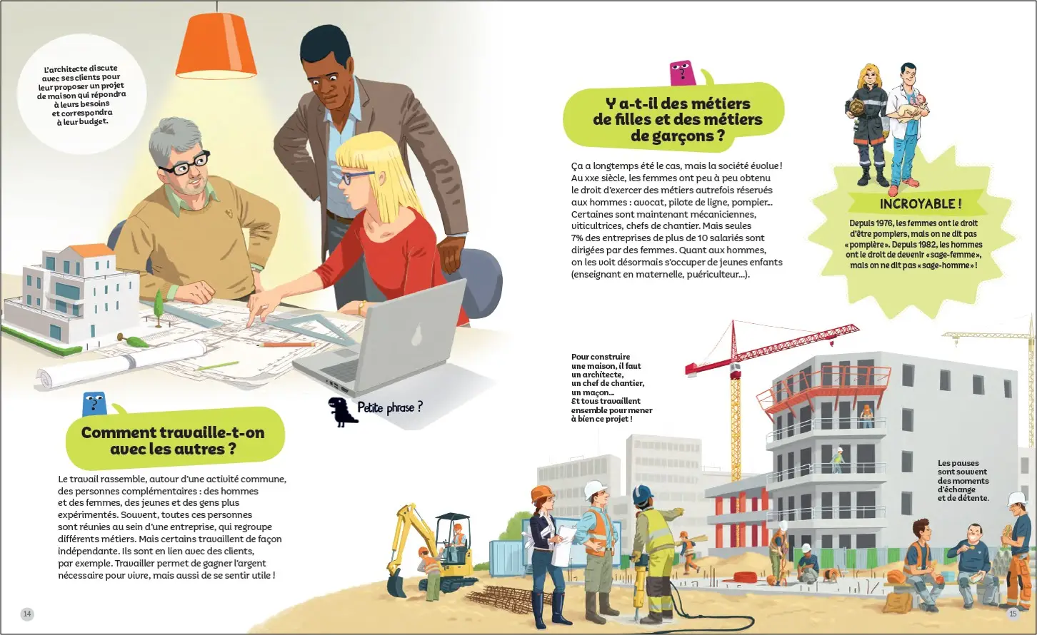 Vivre ensemble - Questions/Réponses - doc dès 7 ans - Livre documentaire - 9782092493519 - page intérieure 02