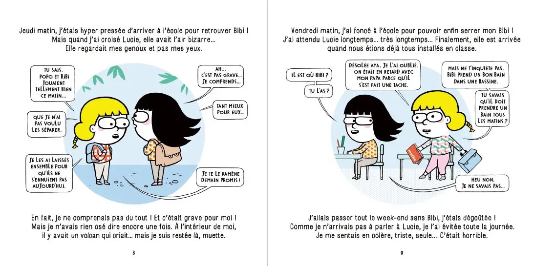 Bien Communiquer (sans violence) - 3 histoires pour une communication réussie dans la vie - Les petites histoires Filliozat - Dès 4 ans - Album(s) - 9782092494578 - page-interieure 02