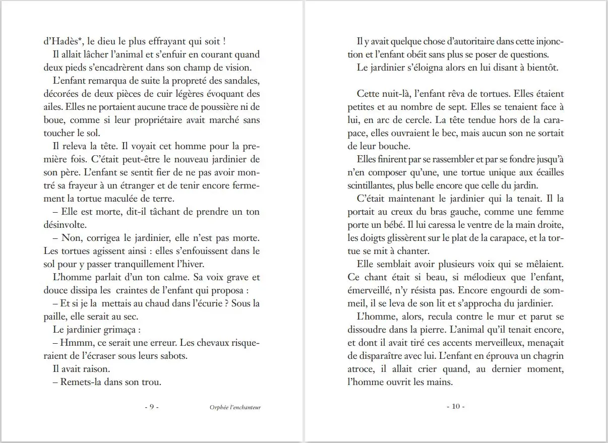 Orphée l'enchanteur - Histoires noires de la Mythologie - Dès 12 ans - Roman - 9782092495728 - page-intérieure 02