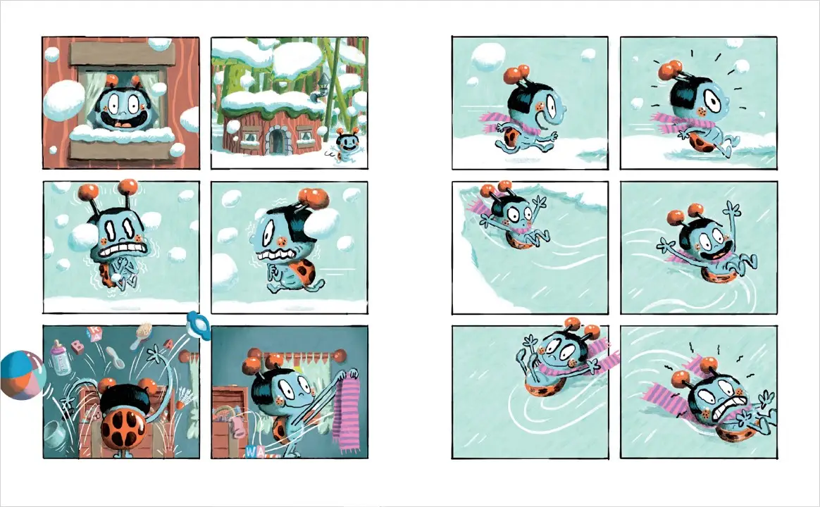  Un copain pour coccinelle - MINI BULLES - BD - Dès 3 ans  - BD - 9782092498170 - page-intérieure 02