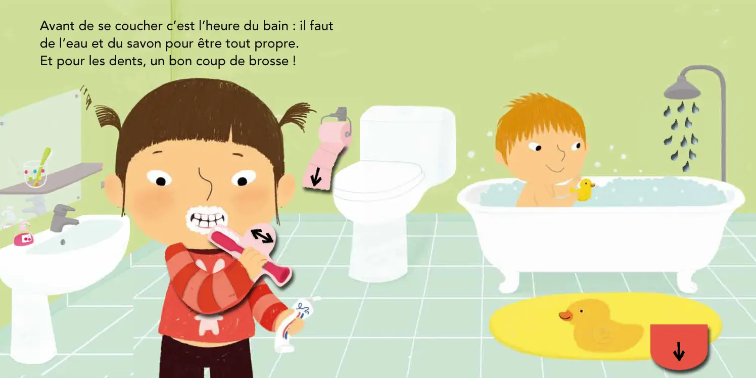 Mon corps - Livre animé Kididoc - Dès 2 ans - Livre documentaire - 9782092587744 - page-interieure 02