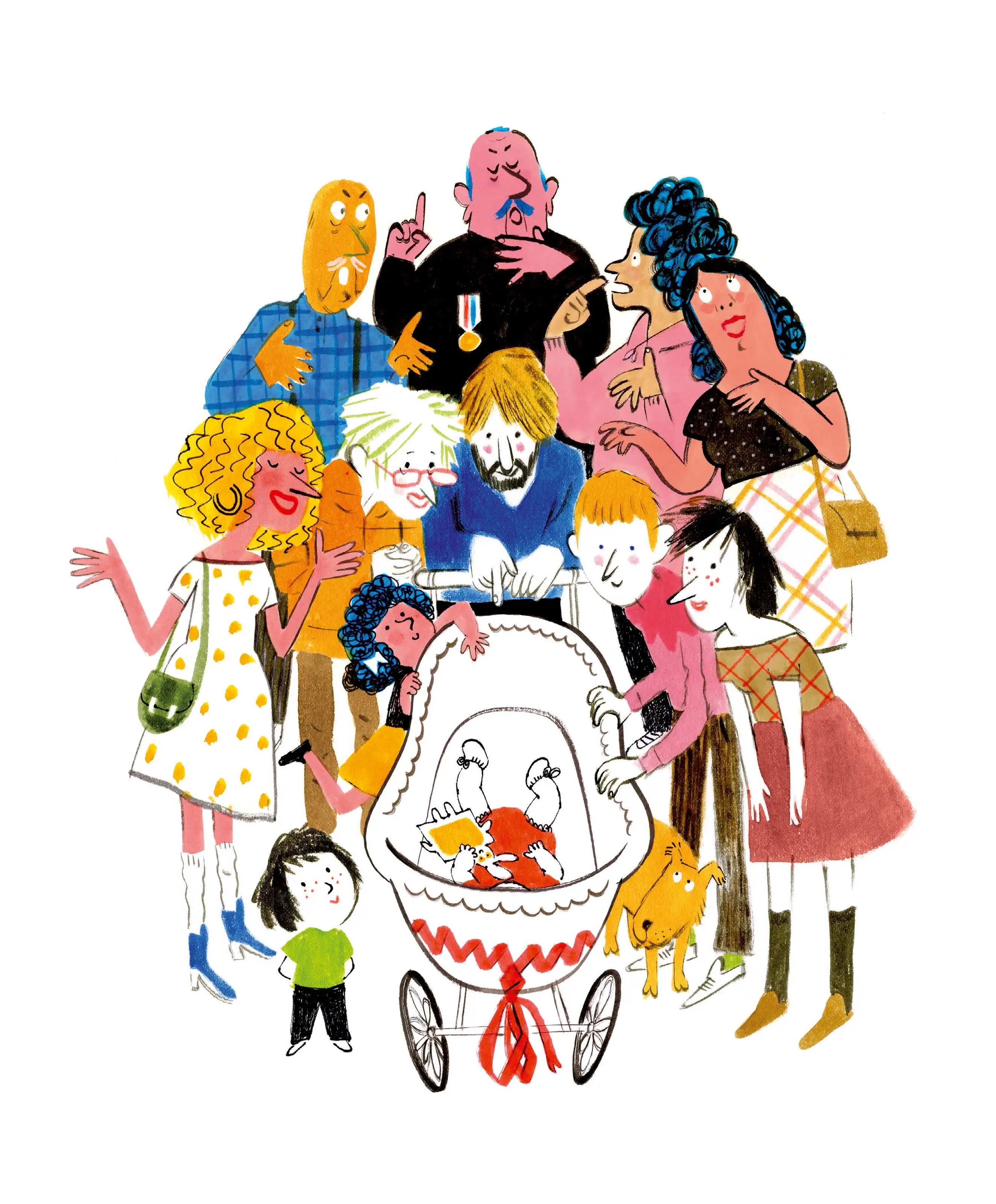 Le plus beau bébé du monde - Un livre drôle et poétique - dès 3 ans - Album(s) - 9782092589083 - page intérieure 02