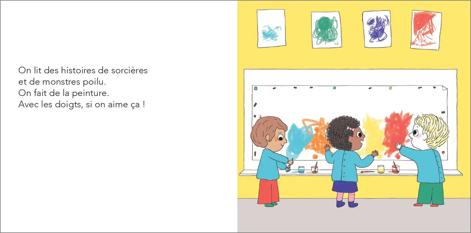 Max et Lapin - L'école ? Ah non merci ! - Album dès 2 ans - Album(s) - 9782092589809 - page-interieure 02