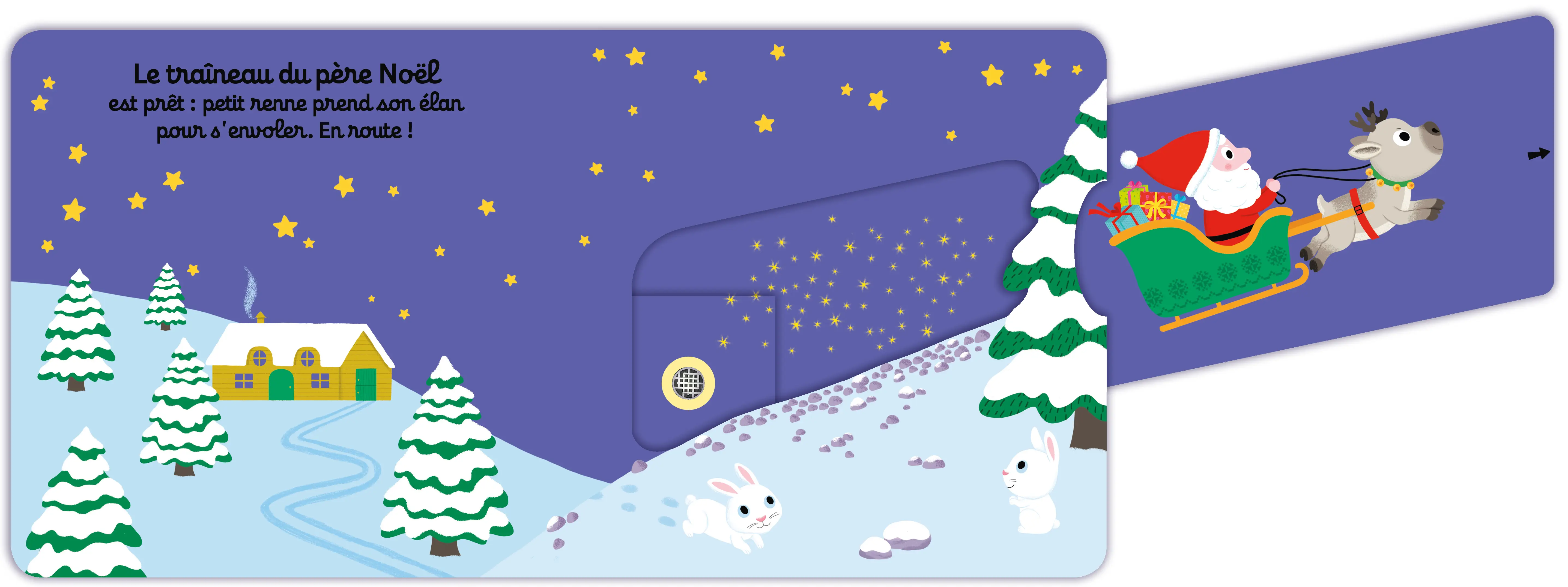 Joyeux Noël Petit Renne ! - Livre musical et animé Kididoc - Dès 6 mois - Livre documentaire - 9782092590850 - page-interieure 02