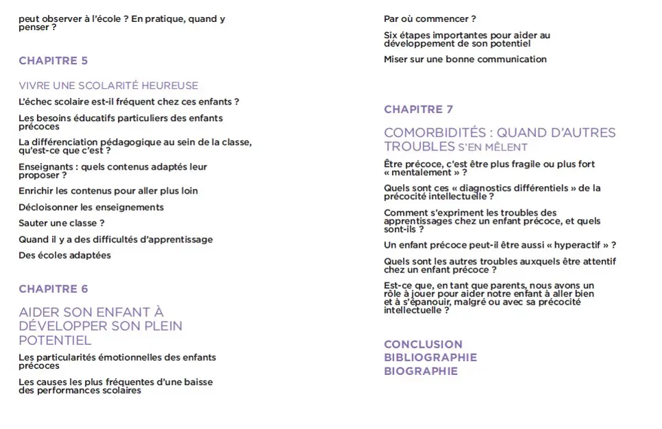 L'enfance en question - A haut potentiel, précoce  - Livre - 9782092791004 - page intérieure 02