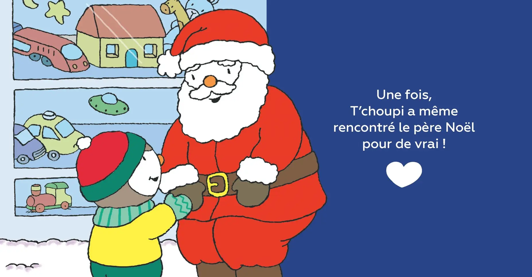 Mon coffret T'choupi aime le Père-Noël - avec une peluche T'choupi - Un beau cadeau de Noël dès 2 ans - Coffret - 9782095001353 - page-interieure 02