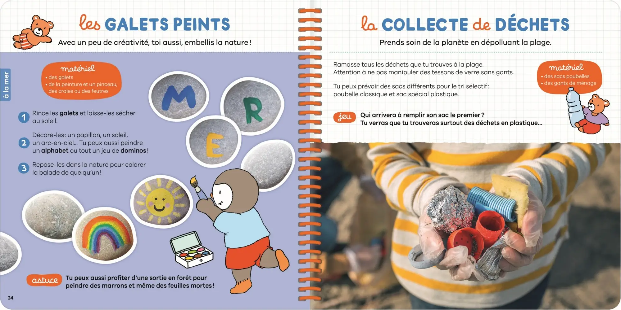 T'choupi - Mes activités nature super simples - Dès 3 ans - Cahier d'activités - 9782095014803 - page-interieure 02