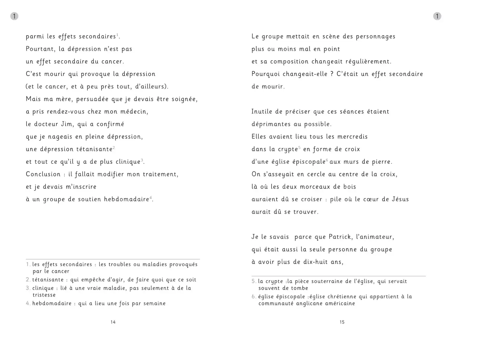 Nos étoiles contraires - Version Dyscool - Roman adapté aux Dys - Dès 15 ans - Roman - 9782095020187 - page-intérieure 02