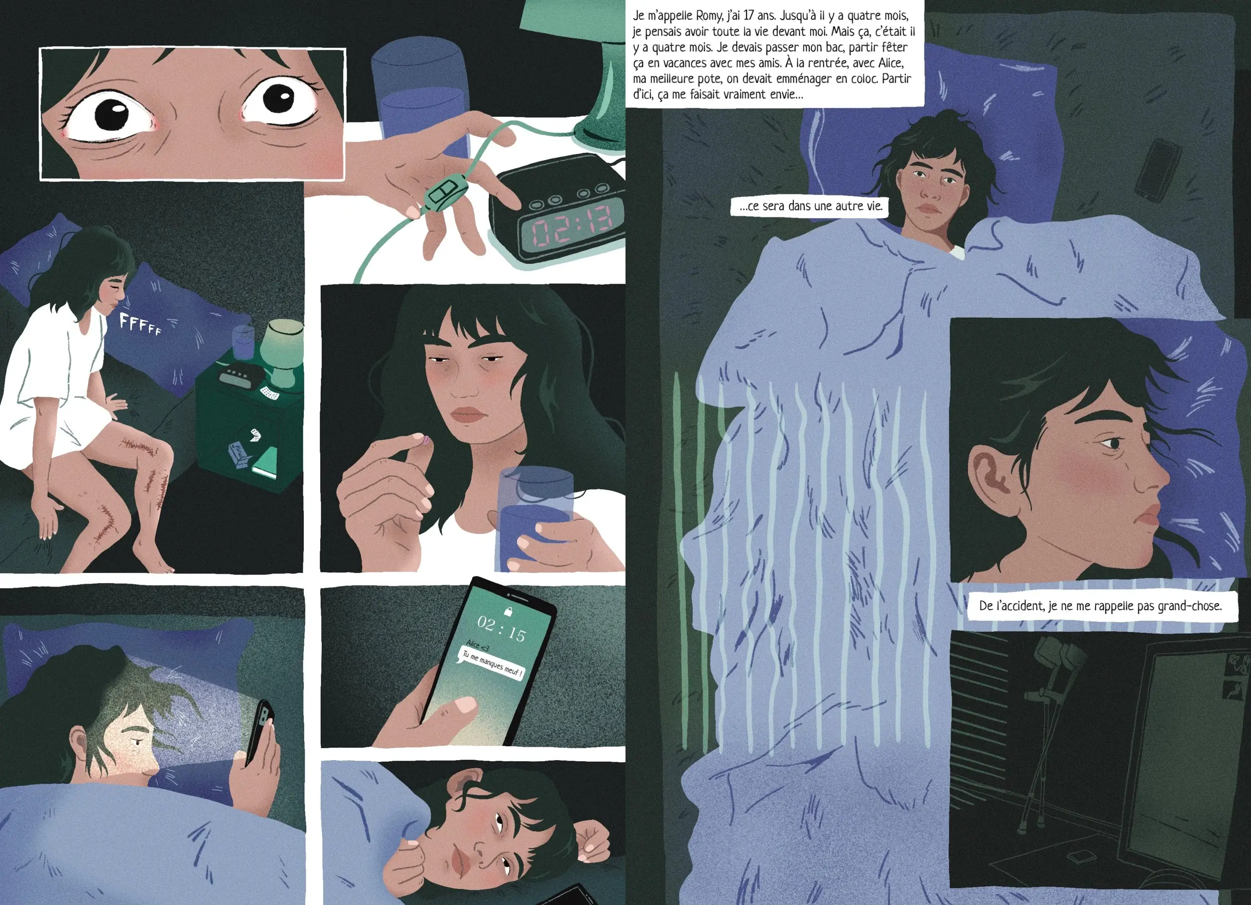 Poéstrip - Dans ma chair - Un roman graphique autour du poème 