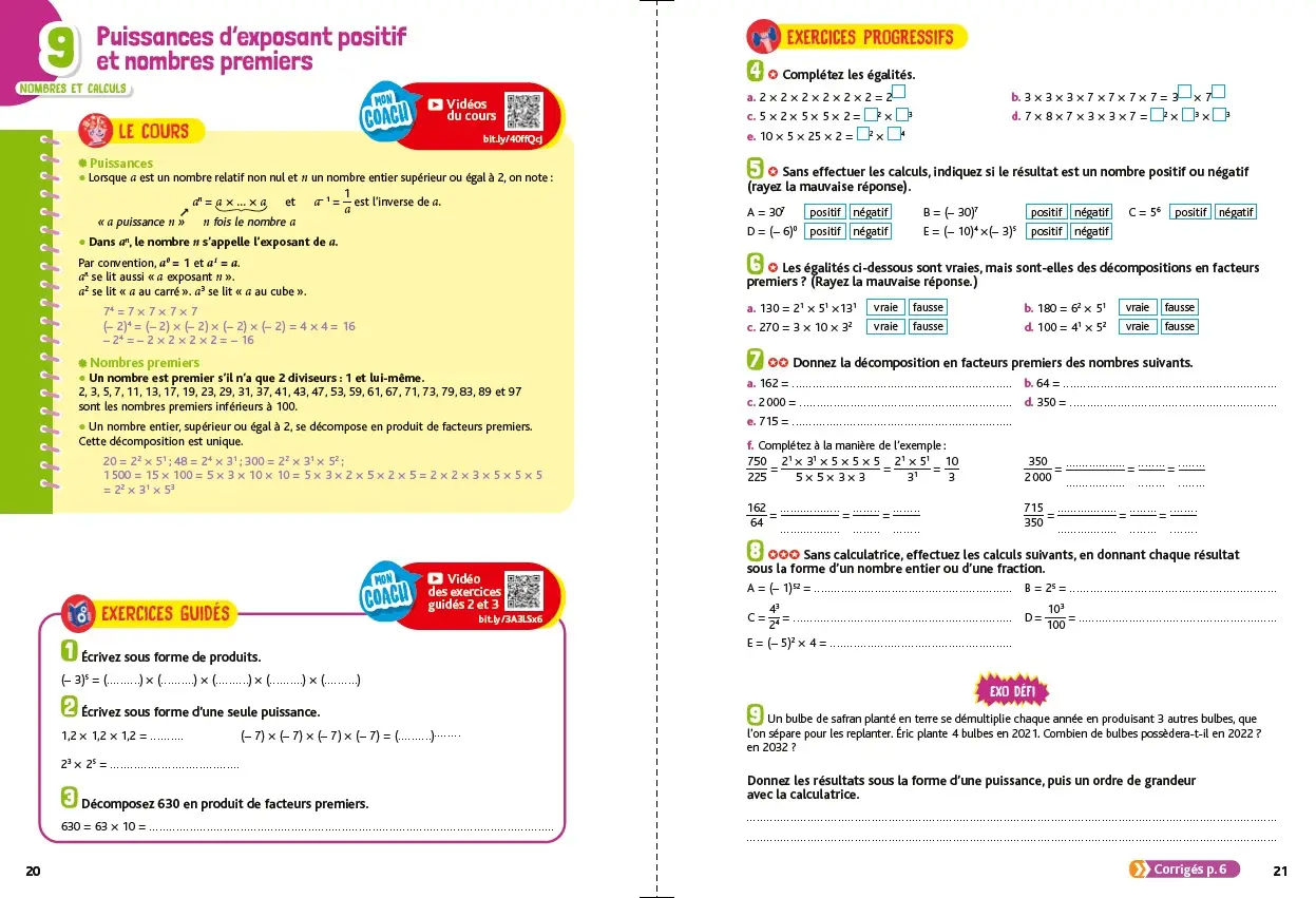 Mon coach Maths 4e avec Nicolas Herla - Livre de cours, méthode et exercices - 9782095022181 - page-interieure 02