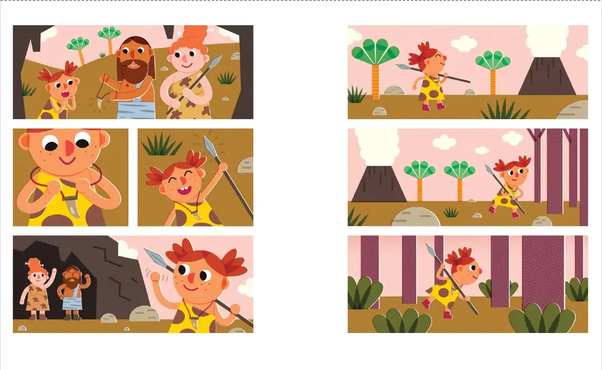 Cromimi - Une histoire amusante sur l'autonomie pour les tout-petits -  MINI BULLES - BD sans texte - dès 3 ans - BD - 9782095030087 - page-interieure 02