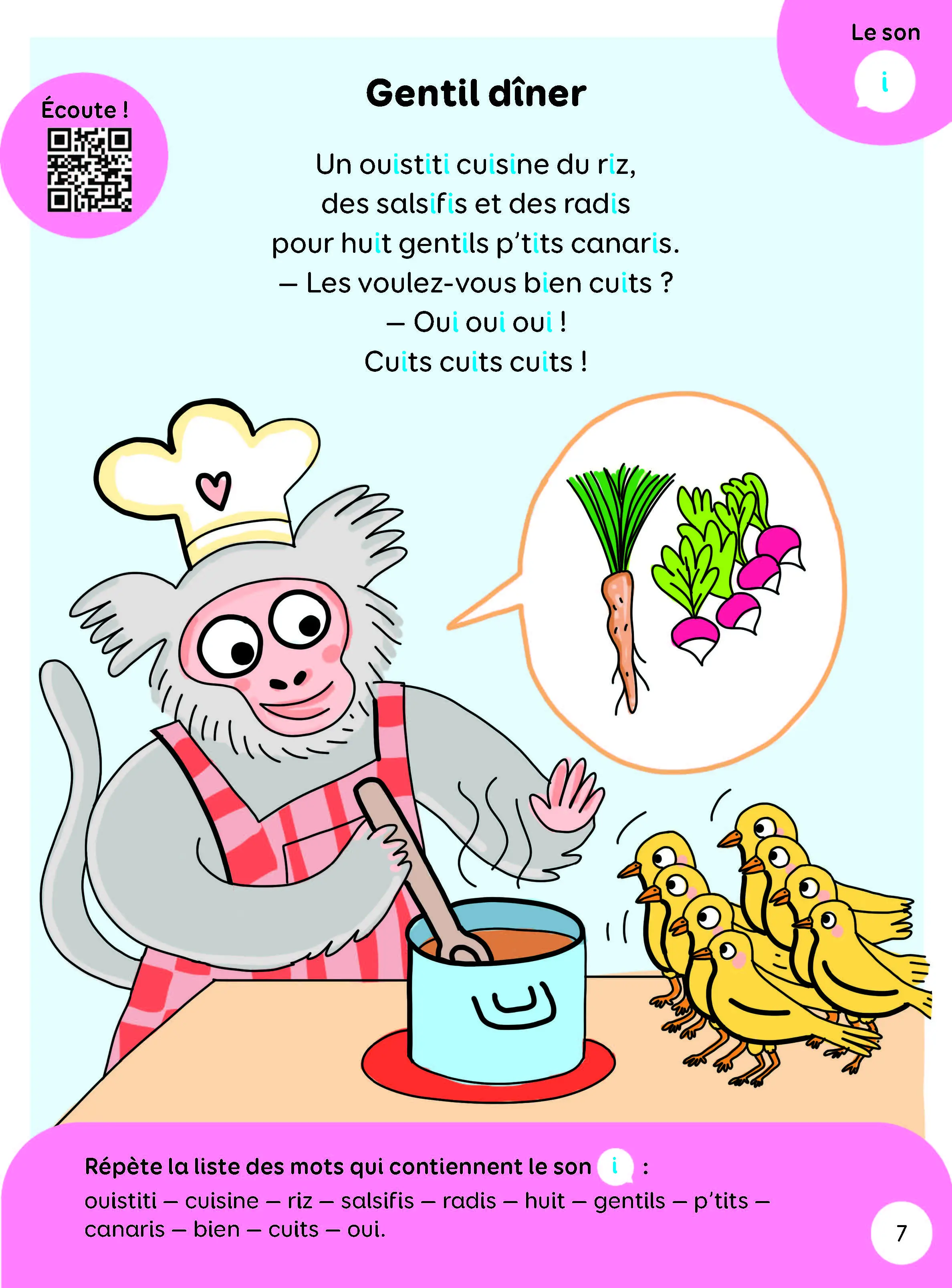 Regarde je lis, Comptines pour apprendre les sons - Cahier d'exercices - 9782095032784 - page-interieure 02