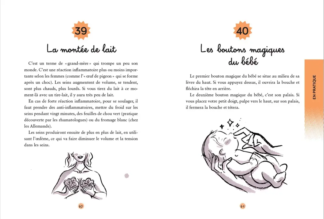 La voie lactée : Manuel d'allaitement sans stress par une pédiatre spécialiste - 65 conseils essentiels -  - 9782095039400 - page-interieure 02