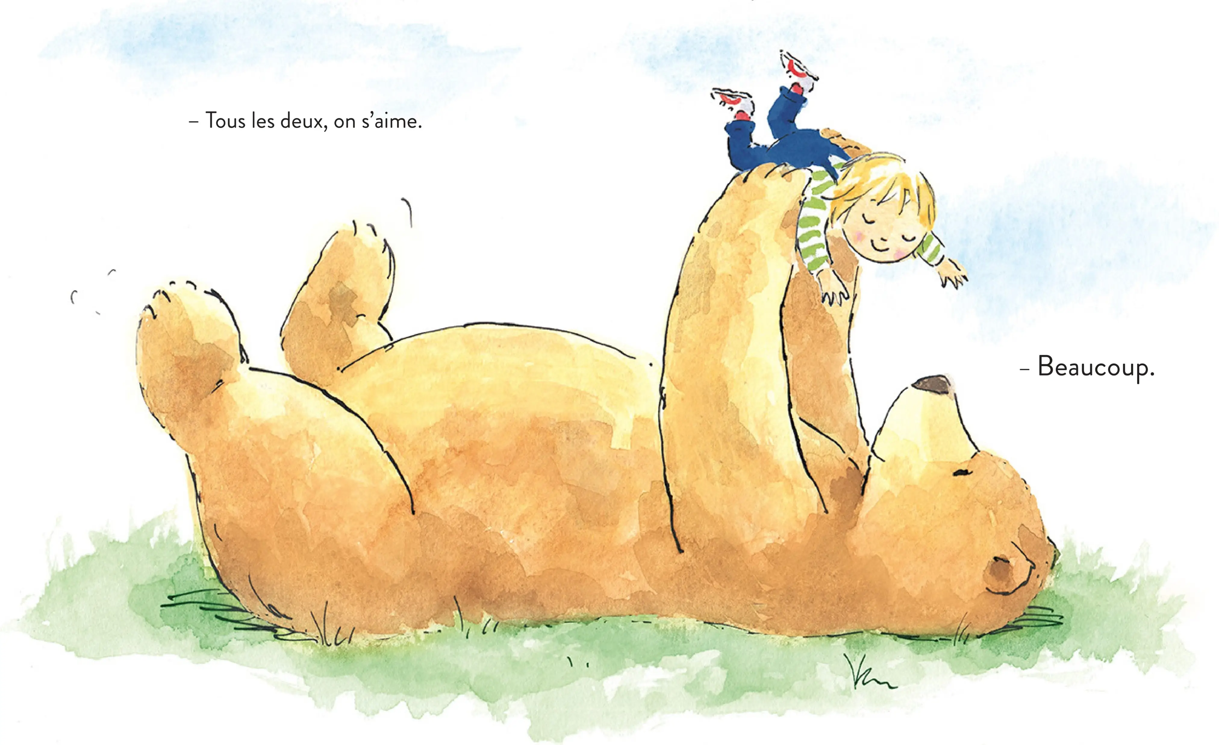 L'amour est dans les petits riens - une histoire tendre et poétique sur l'amour au quotidien - dès 3 ans - Album(s) - 9782095041342 - page-interieure 02
