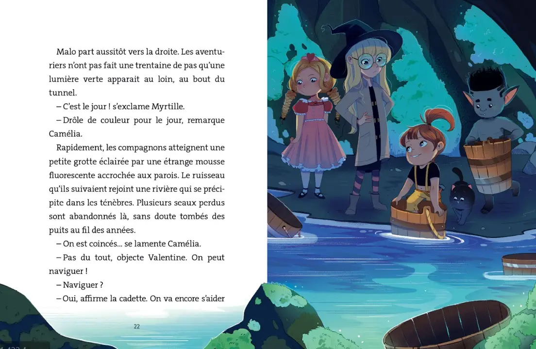 Le clan du chaudron - Le mystère du puits tout sec (T7) - dès 7 ans - Roman - 9782095043230 - page-interieure 02