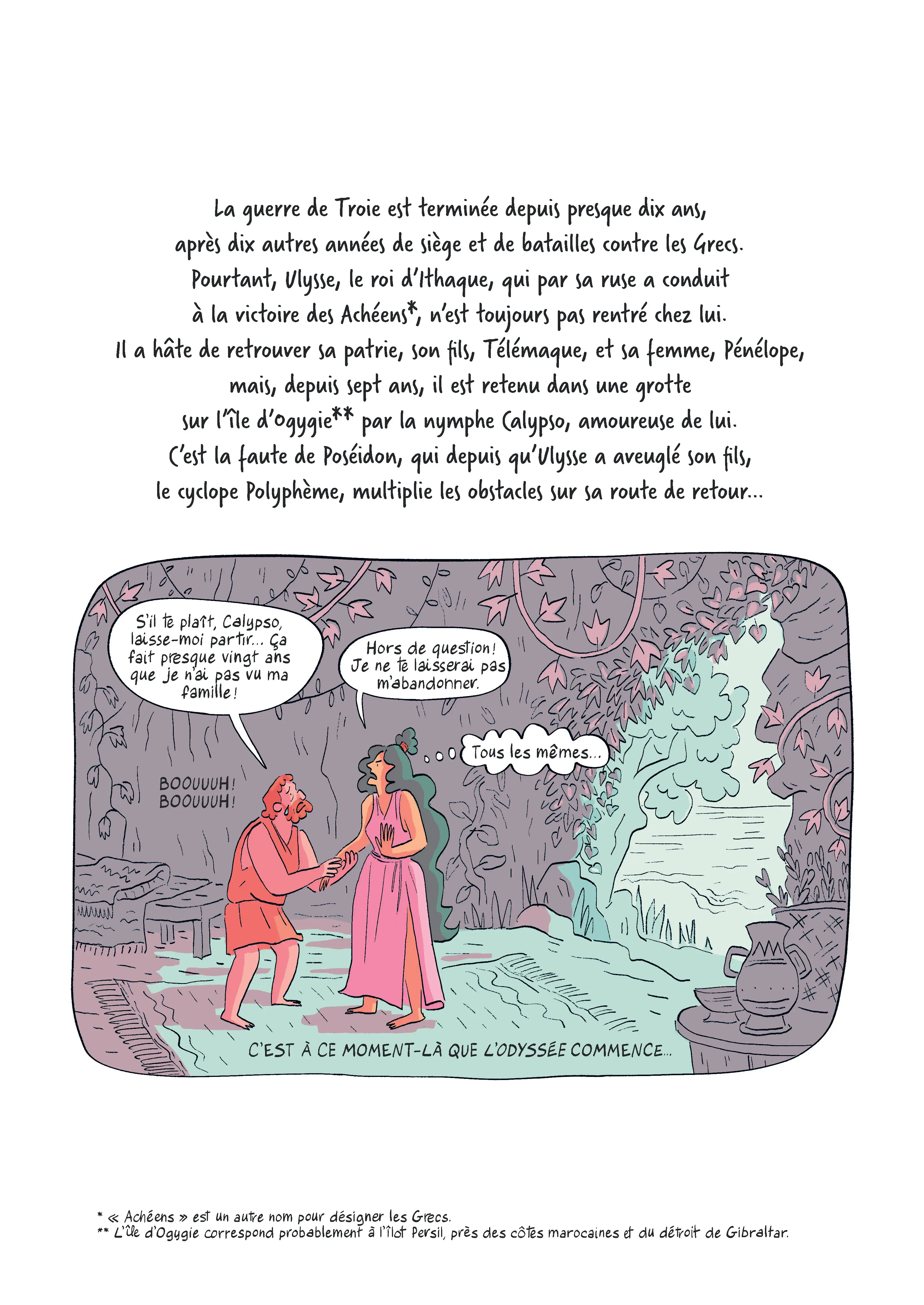 L'Odyssée d'après Homère - Le retour d'Ulysse : ce que le mythe nous raconte vraiment ! Dès 10 ans - BD - 9782095049942 - page-interieure-02