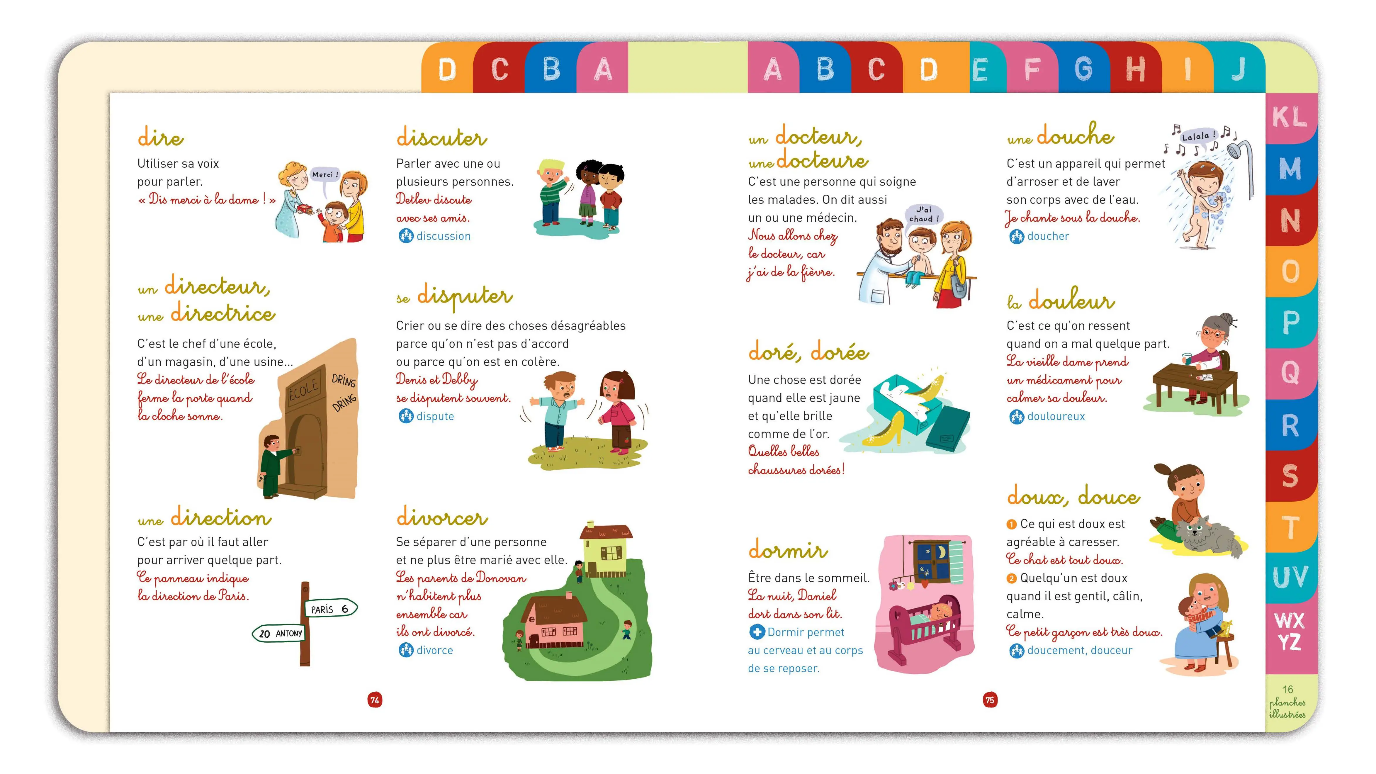 Mon premier dictionnaire Nathan - Le tout premier dictionnaire qui fait aimer les mots ! - dès 3 ans - Livre documentaire - 9782095051013 - page-interieure 02