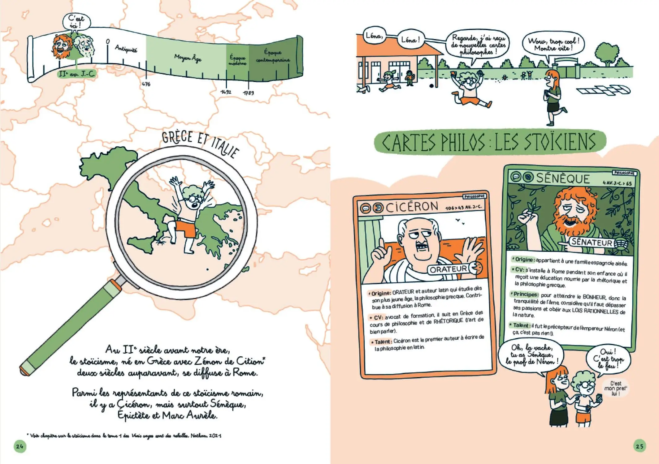Les vrais sages sont des rebelles - L'intégrale - Les vrais sages enfin au complet - Pour découvrir la philosophie dès 9 ans ! BD Philo - BD - 9782095053369 - page-interieure 02
