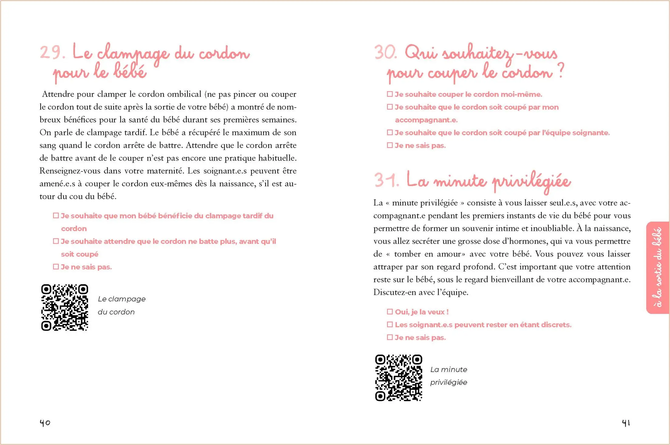 Mon projet de naissance - Pour préparer une grossesse qui vous ressemble  - Parents - Livre - 9782095054939 - page-interieure 02
