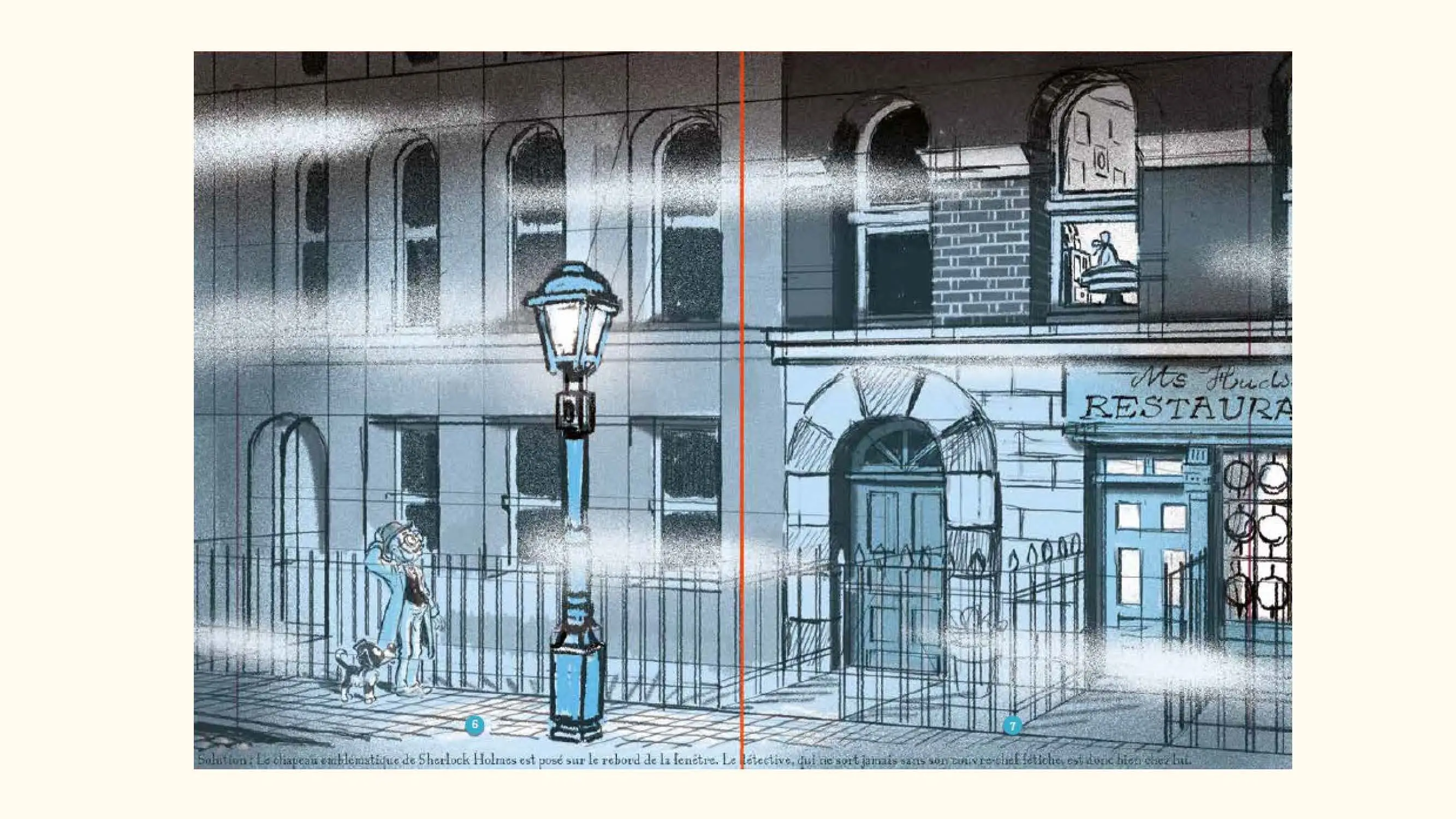 Détectives à moustaches - Le monstre de Saint James's park - Tome 1 - Une histoire avec énigmes à résoudre ! -  Etoile Filante - Dès 7 ans - Roman - 9782095057121 - page-interieure 02