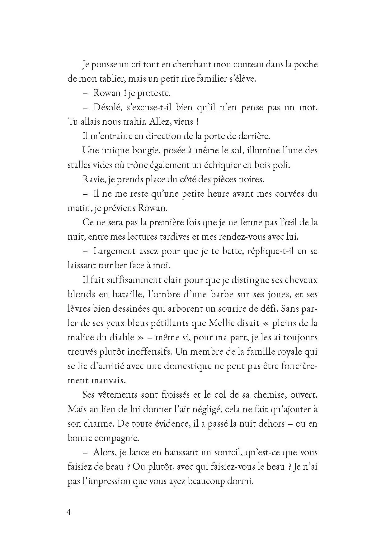 Quand coule le sang royal - Intrigues de cour, adrénaline et romances interdites?Un thriller palpitant - Dès 15 ans - Roman - 9782095061777 - page-interieure 02