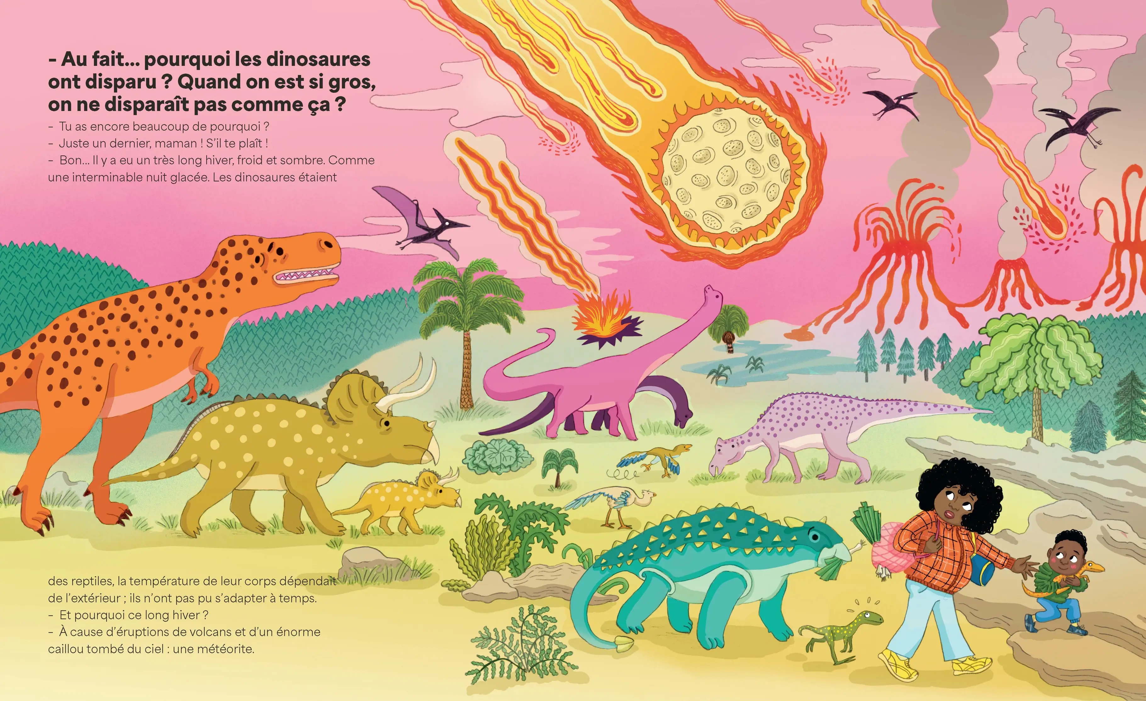 Pourquoi ? Et pourquoi ? - Un documentaire amusant et riche qui répond à toutes les questions des enfants ! - Dès 4 ans  - Livre documentaire - 9782095062446 - page-interieure 02