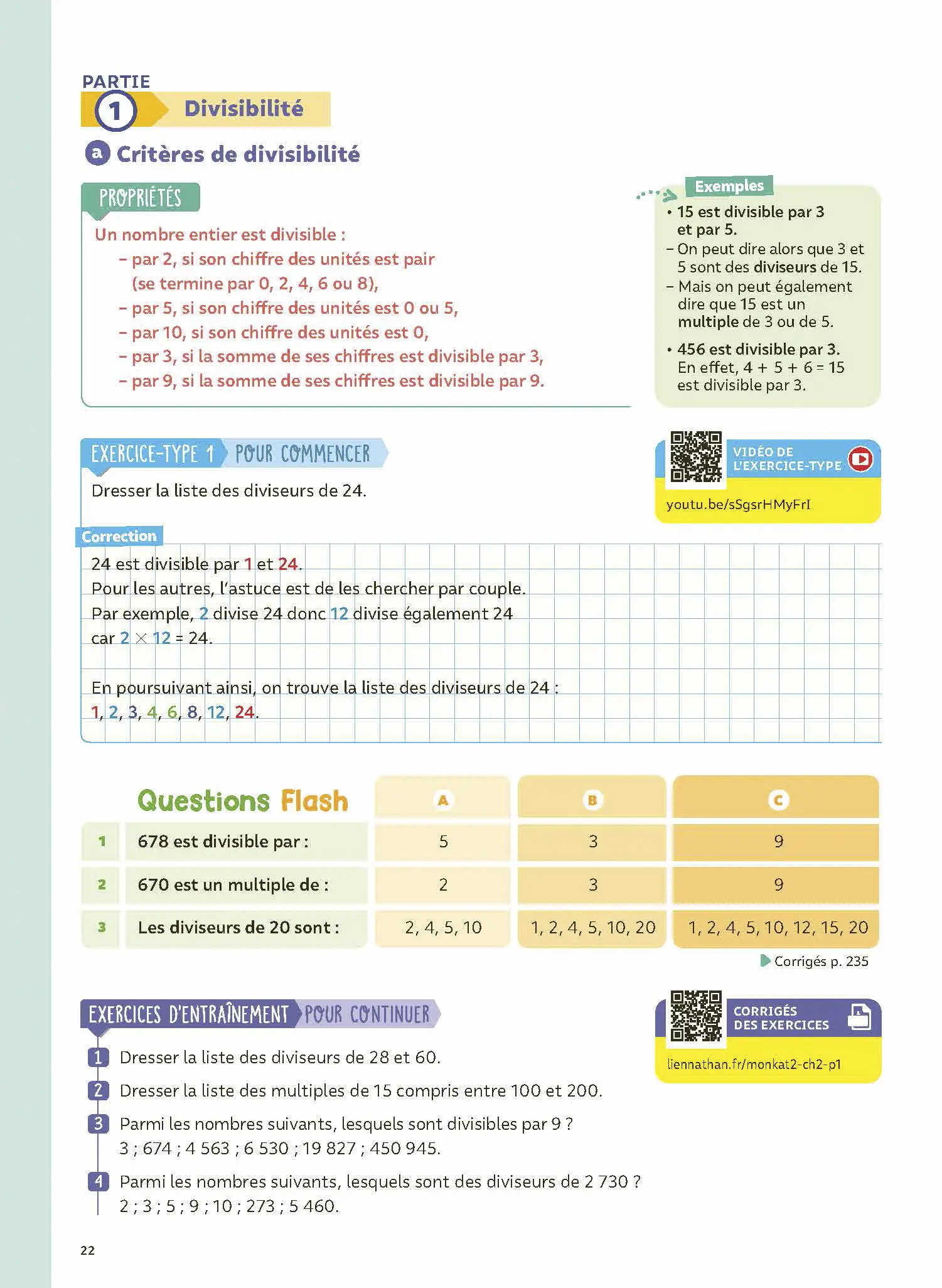 Guide Monka : les Maths, tout le monde peut y arriver - par Yvan et Florie Monka -  - 9782095038656 - page intérieure 022