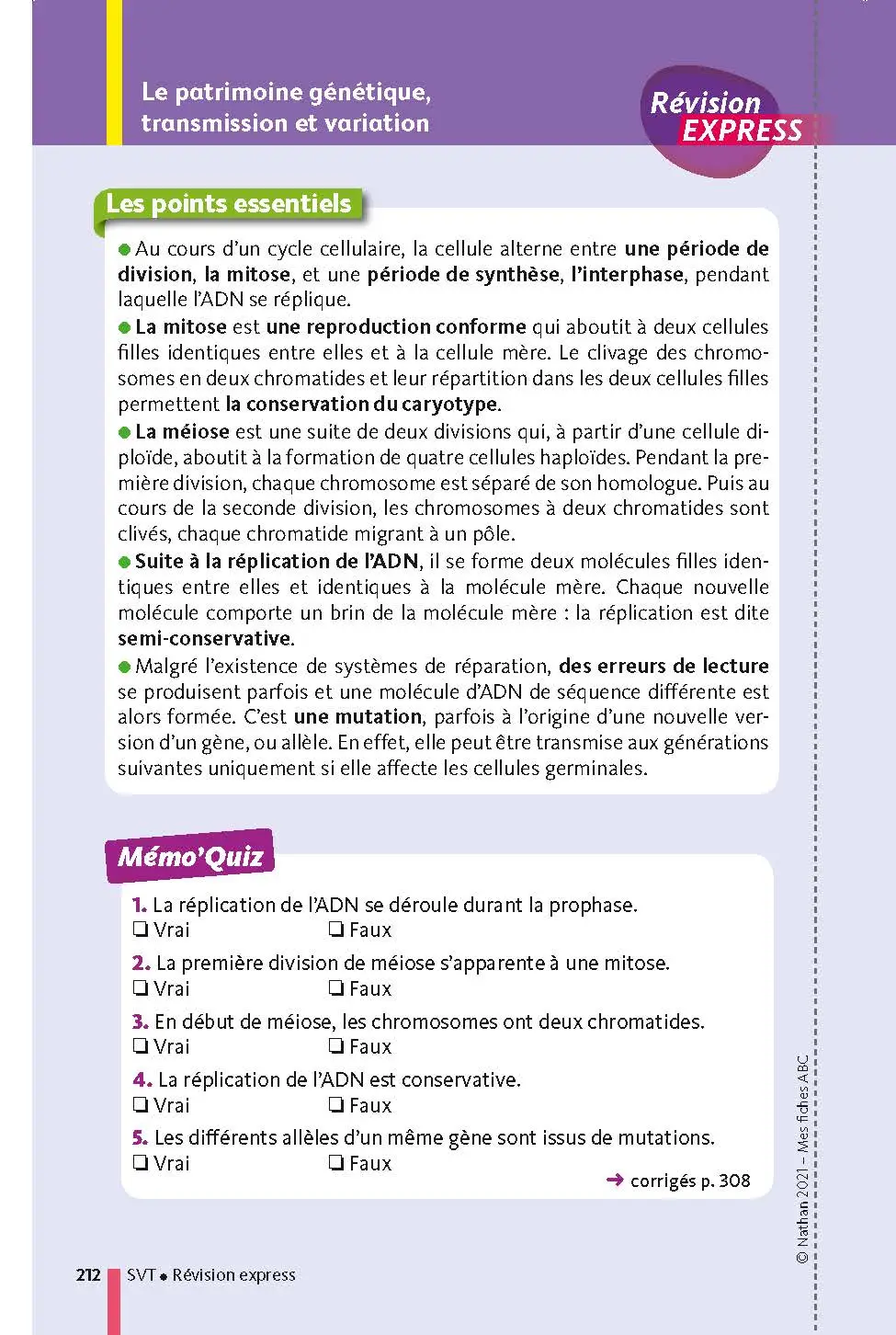 Mes spécialités Mathématiques / Physique-Chimie / SVT Première - Ma Compil fiches BAC 1re - Bac 2027 - Fiches - 9782091575803 - page intérieure 03