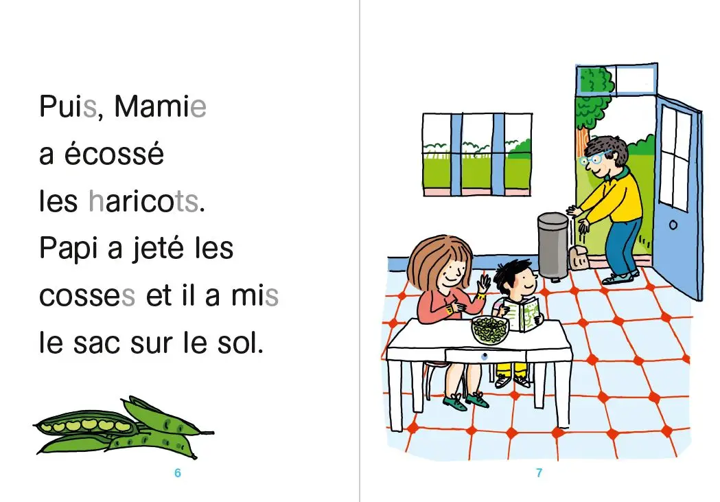 Regarde, je lis avec Mila et Noé  - Lecture CP - Niveau 1 - Noé et le canari - Roman - 9782091933337 - page-interieure 03