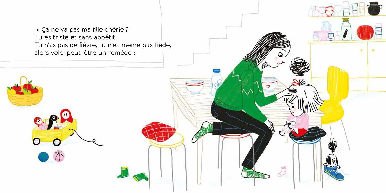Perla fait la tête - Album - Dès 3 ans - Album(s) - 9782092490327 - page intérieure 03