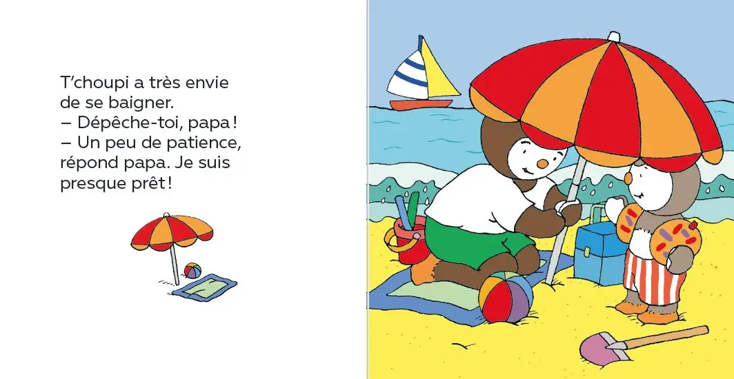 T'choupi se baigne - Dès 2 ans - Album(s) - 9782092574218 - page-interieure 03