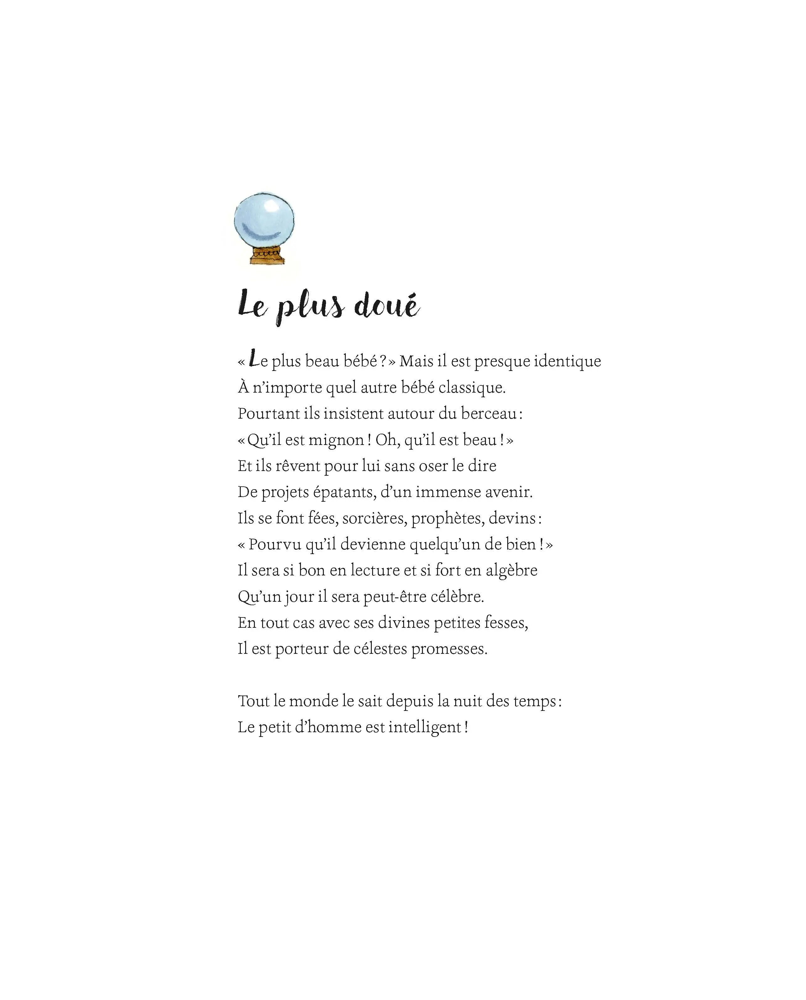 Le plus beau bébé du monde - Un livre drôle et poétique - dès 3 ans - Album(s) - 9782092589083 - page intérieure 03