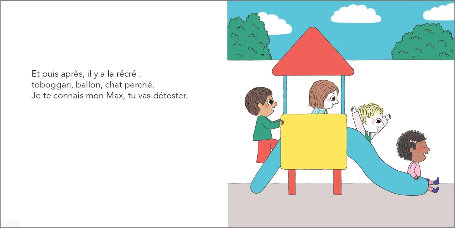 Max et Lapin - L'école ? Ah non merci ! - Album dès 2 ans - Album(s) - 9782092589809 - page-interieure 03