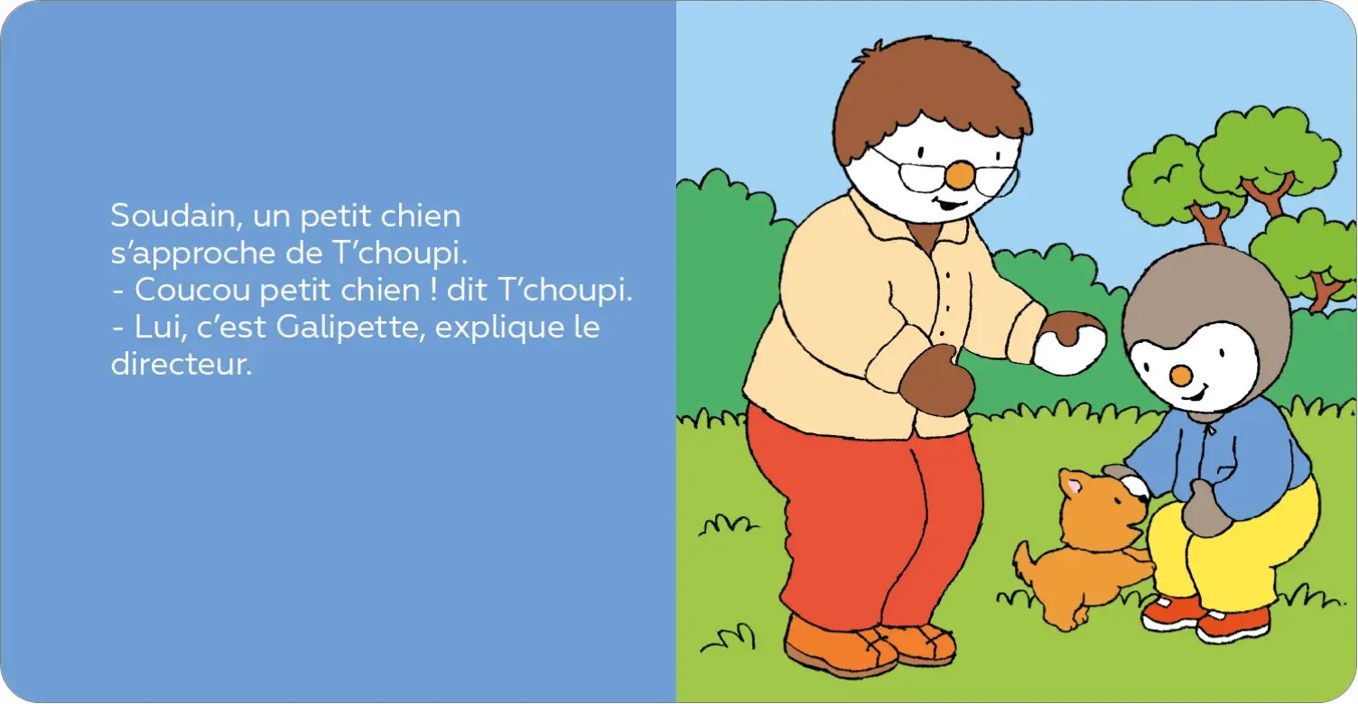 T'choupi adopte un chiot - Dès 2 ans - Album(s) - 9782092593110 - page intérieure 03