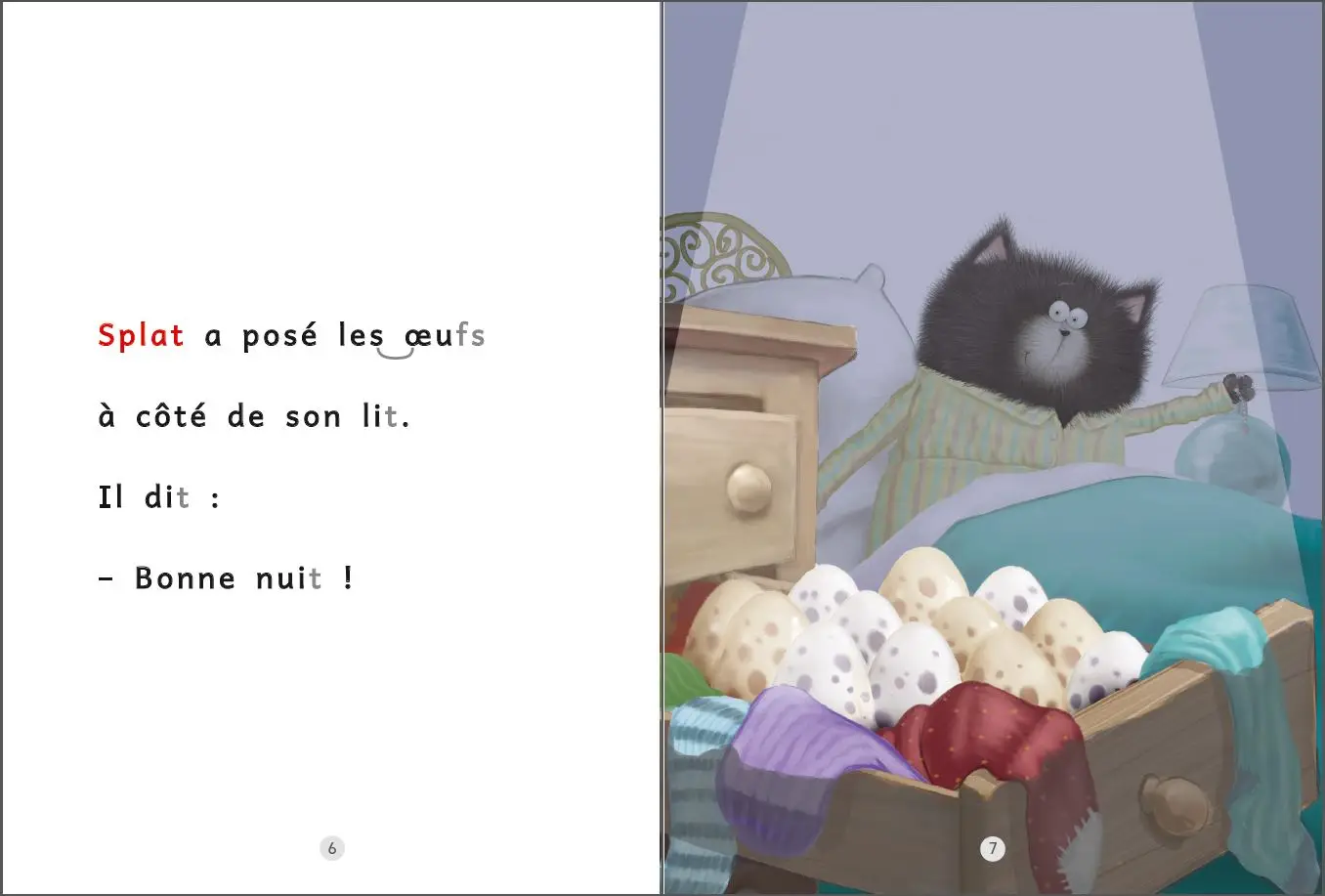 Le poussin perdu - Je lis avec Splat -  niveau 2 - Dès 6 ans - Roman - 9782092594766 - page-interieure 03