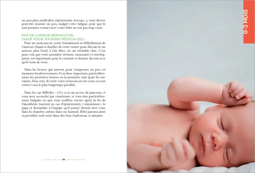 Mon bébé mois par mois  - De la naissance à 1 an - Livre - 9782092789575 - page-interieure 03