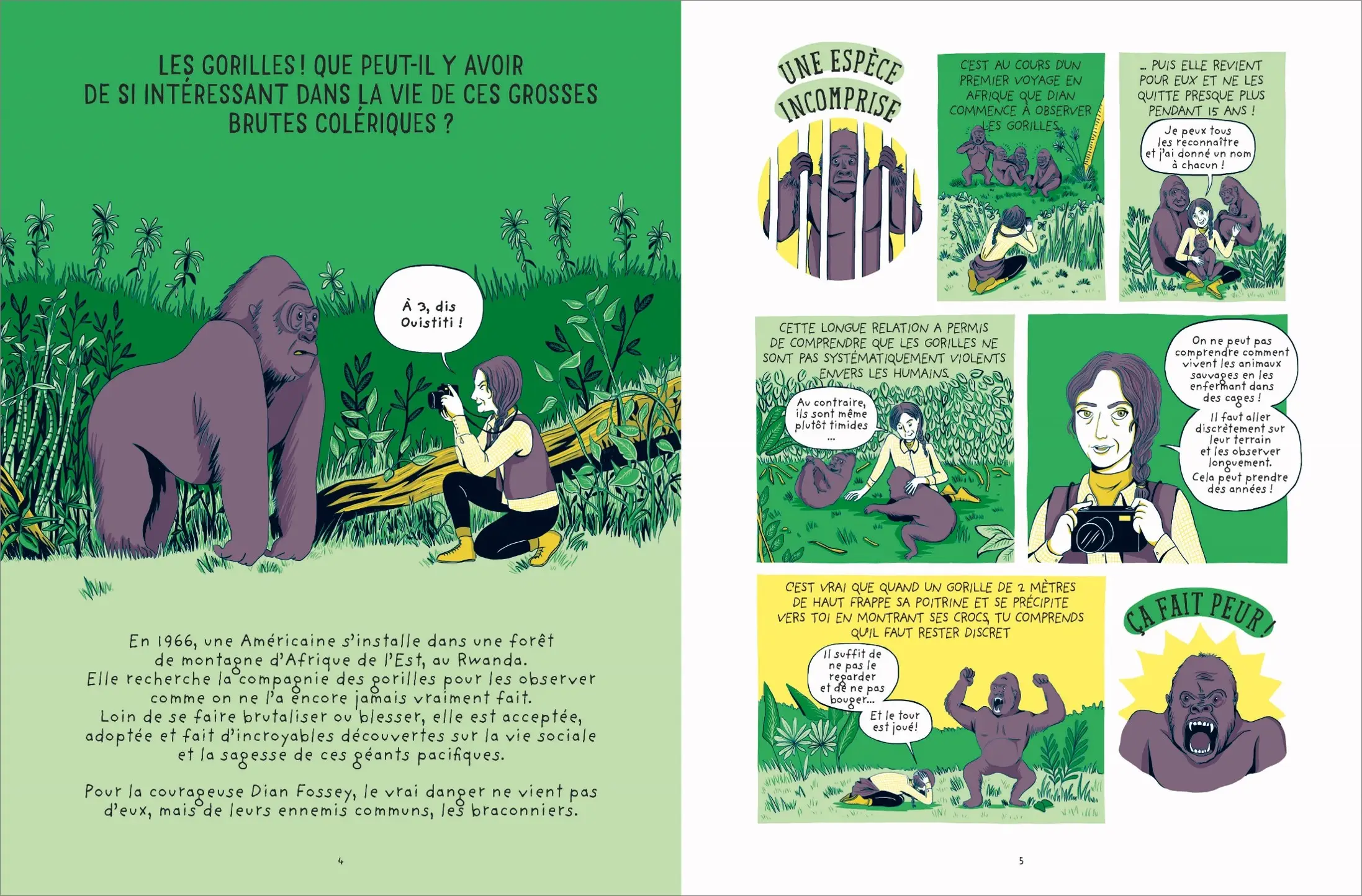 Héroïques - Animaux, Végétaux, Humains - BD jeunesse - Dès 9 ans - BD - 9782092791066 - page intérieure 03