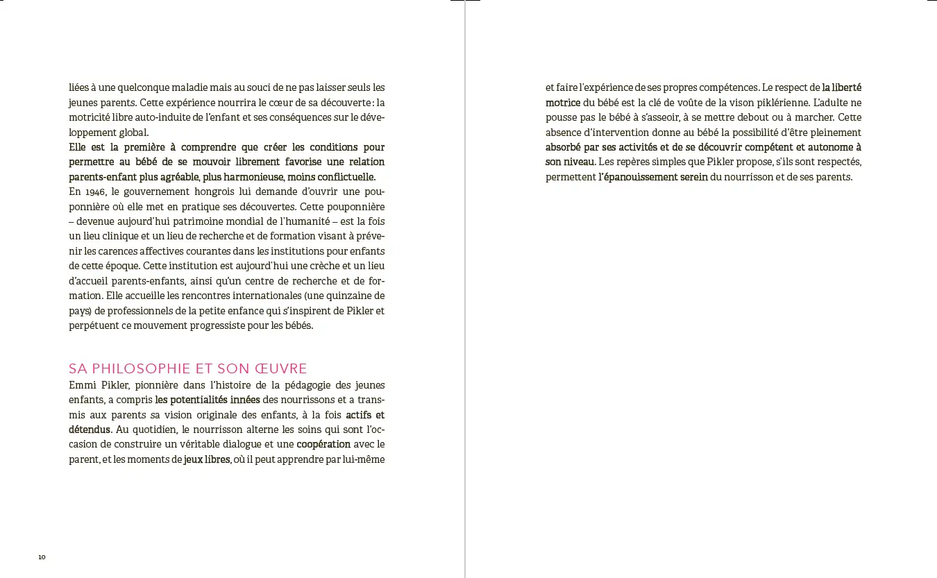 Bébé serein avec Emmi Pikler - Livre - 9782092791684 - page-interieure 03