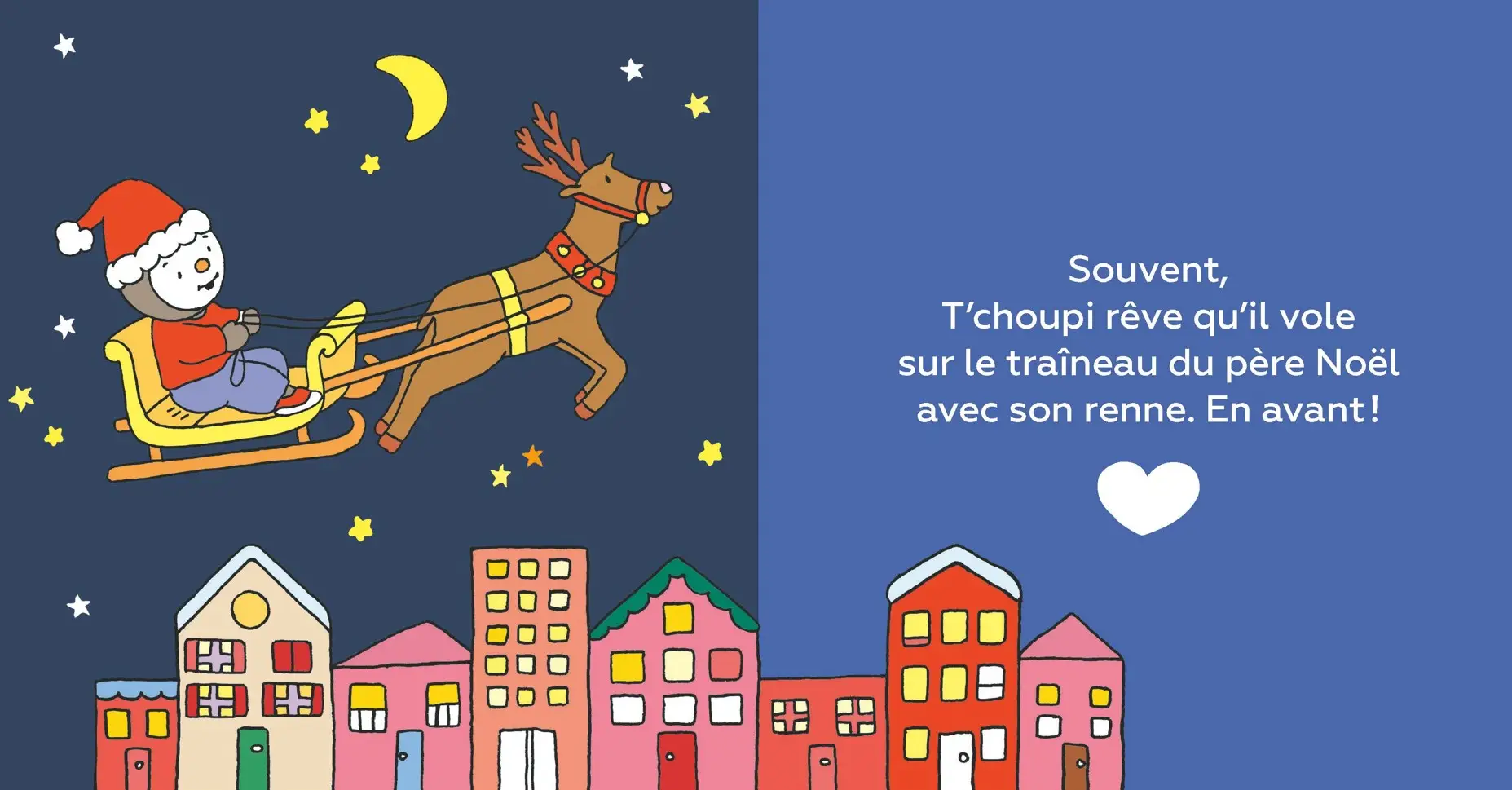 Mon coffret T'choupi aime le Père-Noël - avec une peluche T'choupi - Un beau cadeau de Noël dès 2 ans - Coffret - 9782095001353 - page-interieure 03