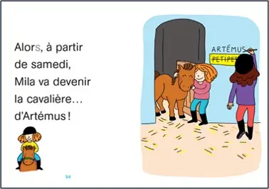 Vive les animaux ! - 4 histoires de Mila et Noé - Regarde je lis ! - Niveau 1 et 1+ Dès 5/6 ans - Roman - 9782095015749 - page-interieure 03
