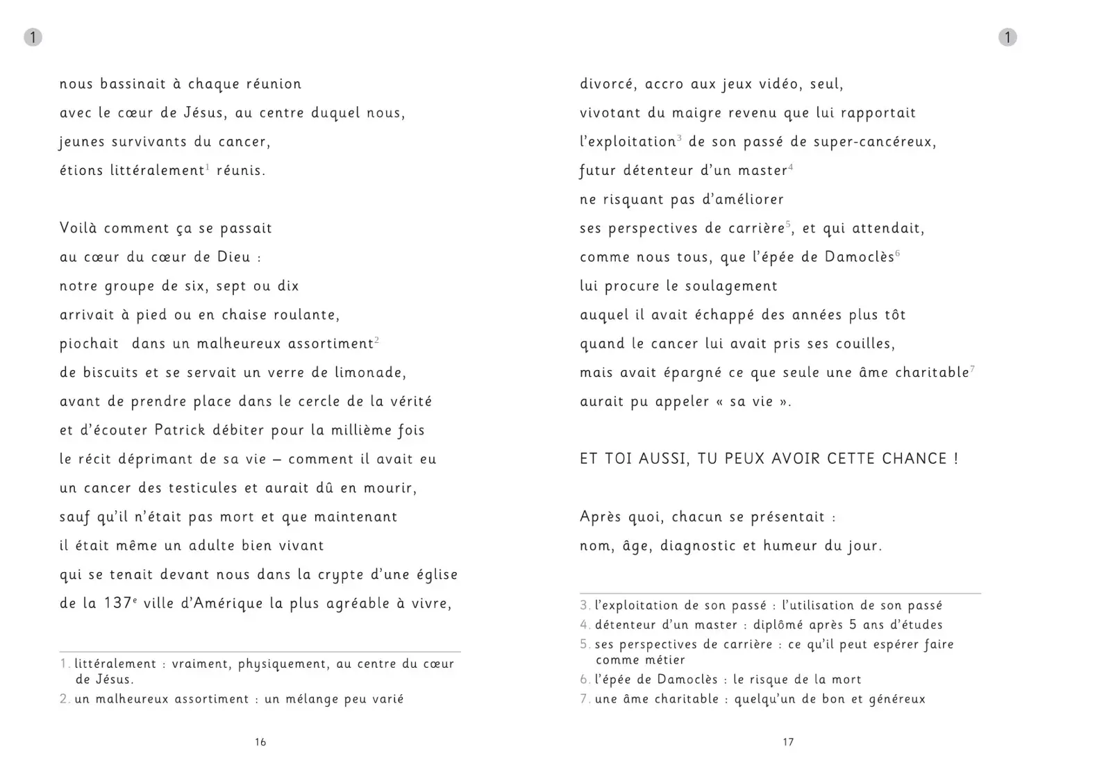 Nos étoiles contraires - Version Dyscool - Roman adapté aux Dys - Dès 15 ans - Roman - 9782095020187 - page-intérieure 03